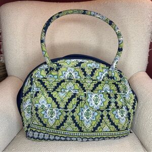 Quilted Cambridge Patterned Women's bowler bag